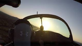 Ercoupe Solo Flight with Power off landing