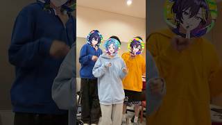 ライブ終わりに踊る猫3匹 #shorts