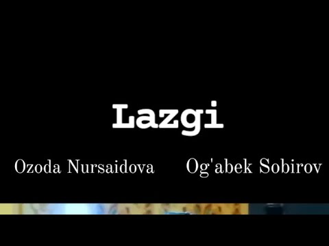 Lazgi retro⚡️ Ozoda Nursaidova va Og’abek Sobirov