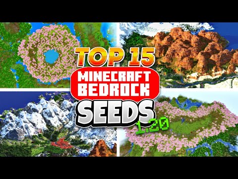Top 15 BEST Seeds For Minecraft Bedrock 1.20!