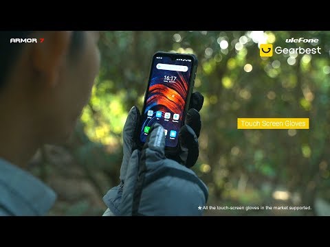 Ulefone Armor 7 -  Glove Mode - Gearbest.com