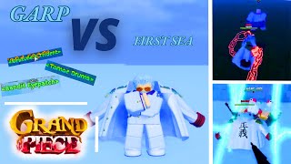 GARP VS FIRST SEA || GETTING ALL FIRST SEA DROPS [GPO]
