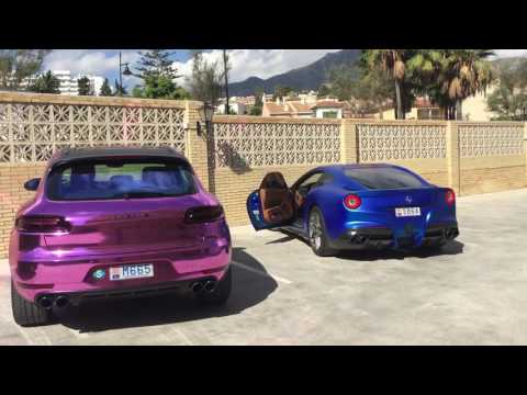 Ferrari F12 w Armytrix Titanium exhaust start up