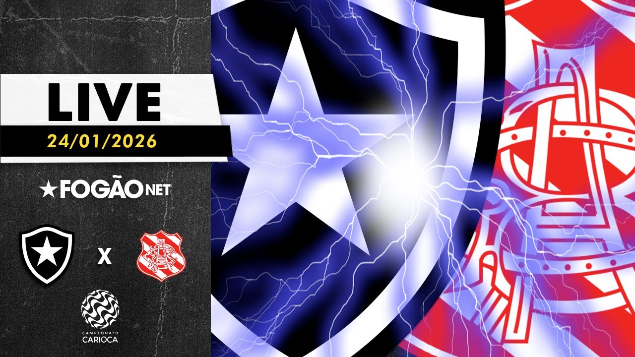 LIVE | Pré-jogo de Botafogo x Bangu pela 4ª rodada do Campeonato Carioca
