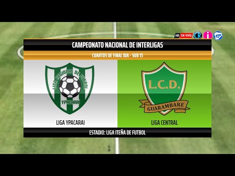 🔴 EN VIVO | LIGA YPACARAI 🆚️ LIGA CENTRAL #SUB15 - LIGA ITEÑA 🆚️ LIGA CENTRAL #SUB17