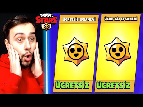 FAKİR HESABA 2 DEFA ÜCRETSİZ EFSANEVİ GELDİ 😂 - BRAWL STARS