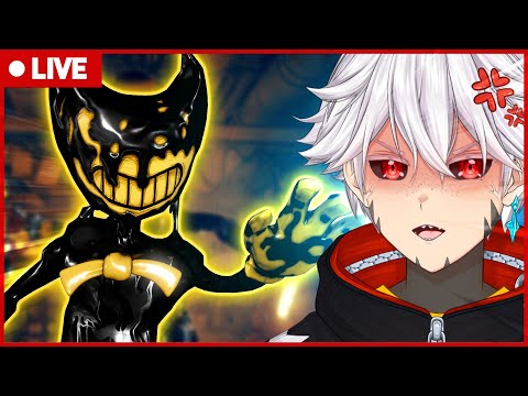 EU NÃO ME ASSUSTO COM DESENHO! (Bendy And The Dark Revival)