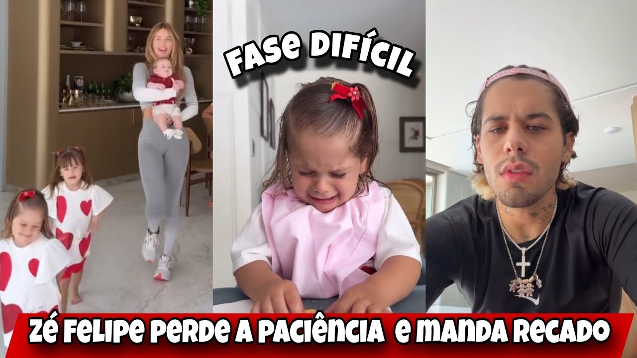 Virginia acalma Maria flor/ Zé Felipe perde a paciência e manda recado