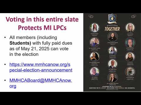 The Power of 501c6 Organizations: Why it matters to MI LPCs