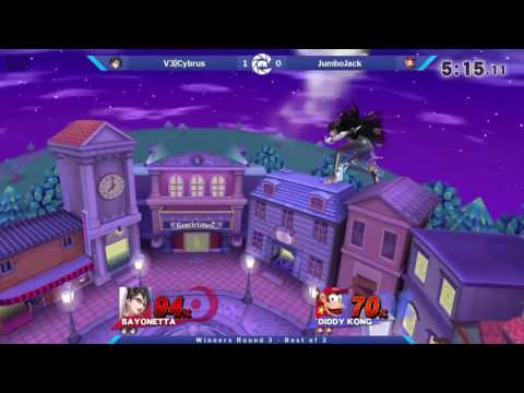 SOS40 WR3 - V3|Cybrus (Bayonetta) vs JumboJack (Diddy Kong)
