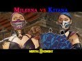 Mileena Vs Kitana Custom Intros Mortal Kombat 11