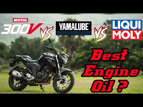 Motul 300v vs Liqui Moly 10w40 vs Yamalube 10w40 which is best engine oil.. #motul #liquimoly #fz25