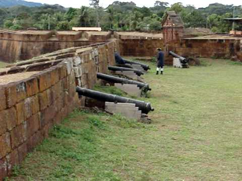 Tiro de Canhão Historico Real Forte Principe da Beira (Costa Marques Rondônia)