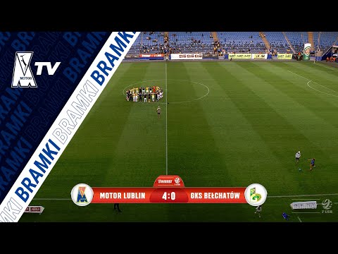 Bramki z meczu Motor Lublin - GKS Bełchatów (04.09.2021)
