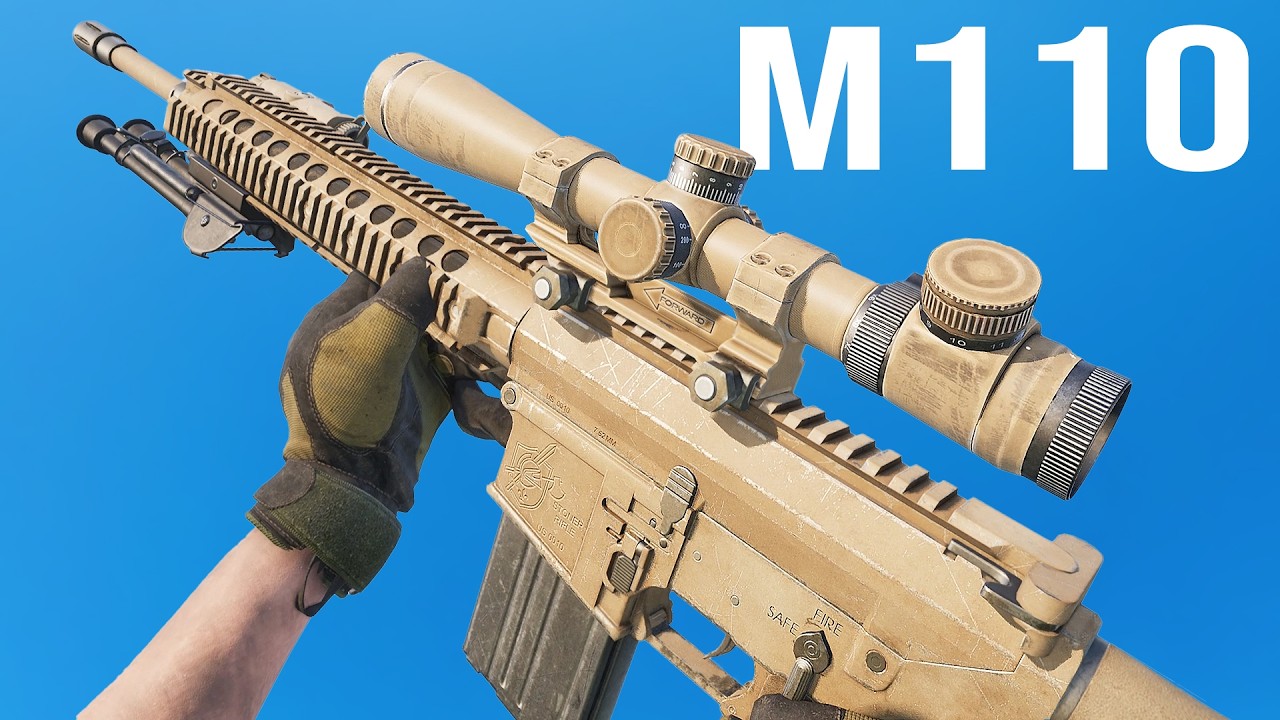 M110 SASS Comparison in 30 Different Games