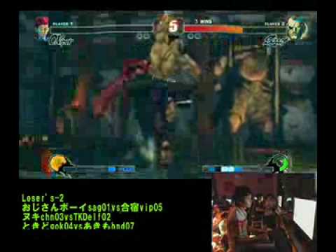 SF4:Gasshuku (Vi) vs Ojisan Boy (Sa) - Gods Garden