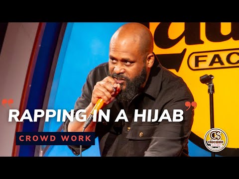 Rapping in a Hijab - Comedian Sydney Castillo - Chocolate Sundaes Standup Comedy - CROWD WORK