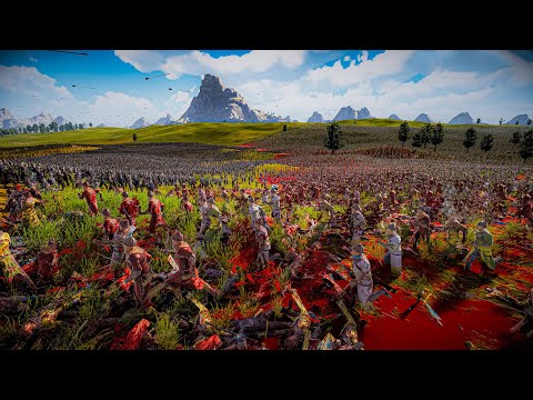 1 MILLION FOOTMEN vs 150K ARCHERS - Ultimate Epic Battle Simulator 2 UEBS 2