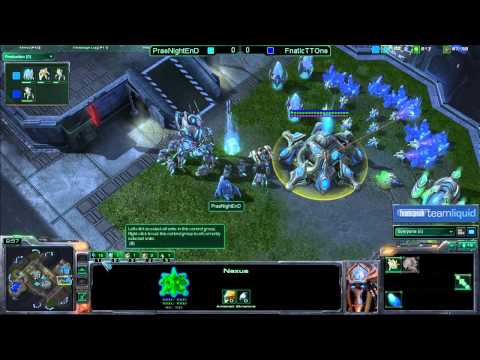 Game 1 - Prae.NightEnD (P) vs FnaticTTOne (P) - TeamSpeak TL SC2 Open #14 Semi Final A
