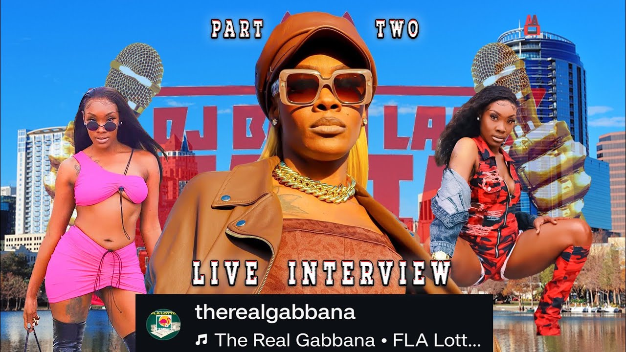 Ep 9 pt 2 The Real Gabbana Live interview on DJ Baby Lac Radio Show on TV