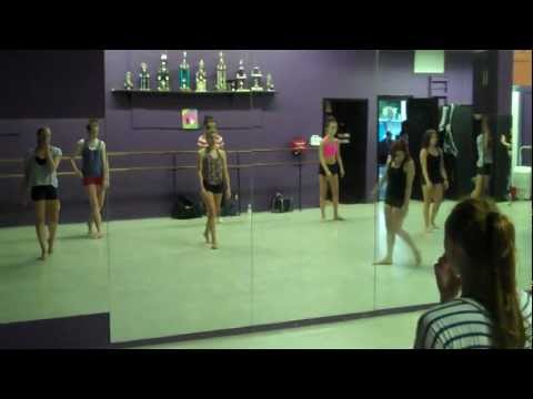 Charlene Hart and some of the Sr Company Dancers