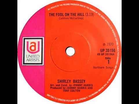 UK New Entry 1971 (2) Shirley Bassey - The Fool On The Hill