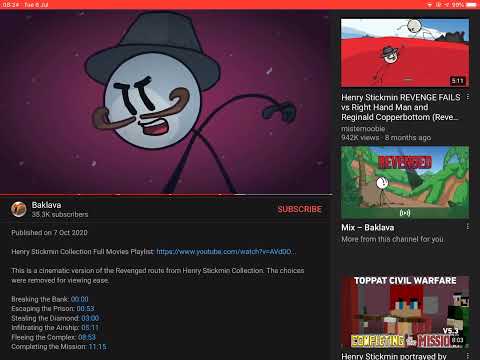 Henry Stickmin game over