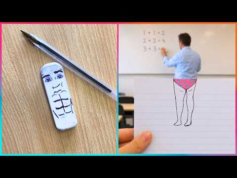 Art Things To Do When Bored In Class ▶ 4