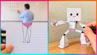 Art Things To Do When Bored In Class ▶ 4