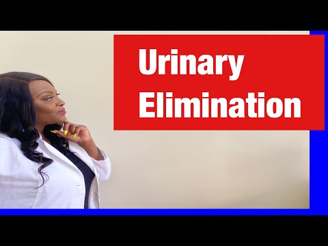 Urinary Elimination Ati Template