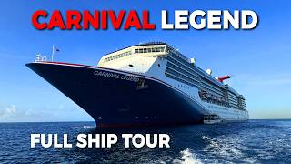 Is the Carnival Legend Cruise Ship Legendary? FULL SHIP TOUR 2025