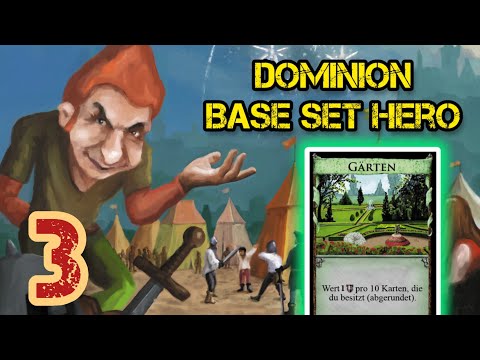 Hast du schonmal SO mit GÄRTEN gespielt??? Dominion Base Set Hero