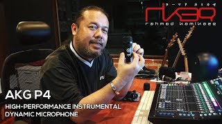 Video thumbnail for AKG P4 Dynamic Microphone ~ reviewed by RK39 by RK39 Pro Audio by U7