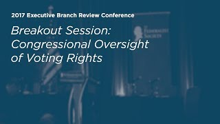 Click to play: Congressional Oversight of Voting Rights
