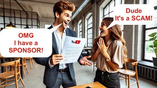 YouTube Sponsor Scams EXPOSED – Beware of Fake Emails!