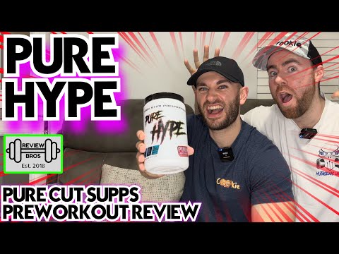 NEW COCA!NE? | PURE HYPE PRE WORKOUT REVIEW | (PureCut Supps) ~ HONEST Review 👃