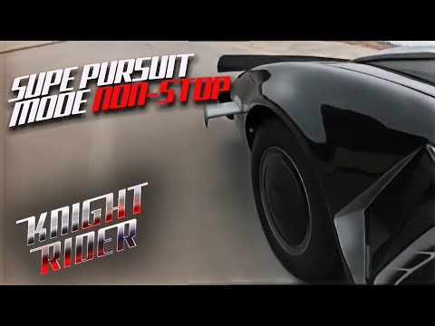 The 10 Greatest Super Pursuit Mode Scenes | Knight Rider