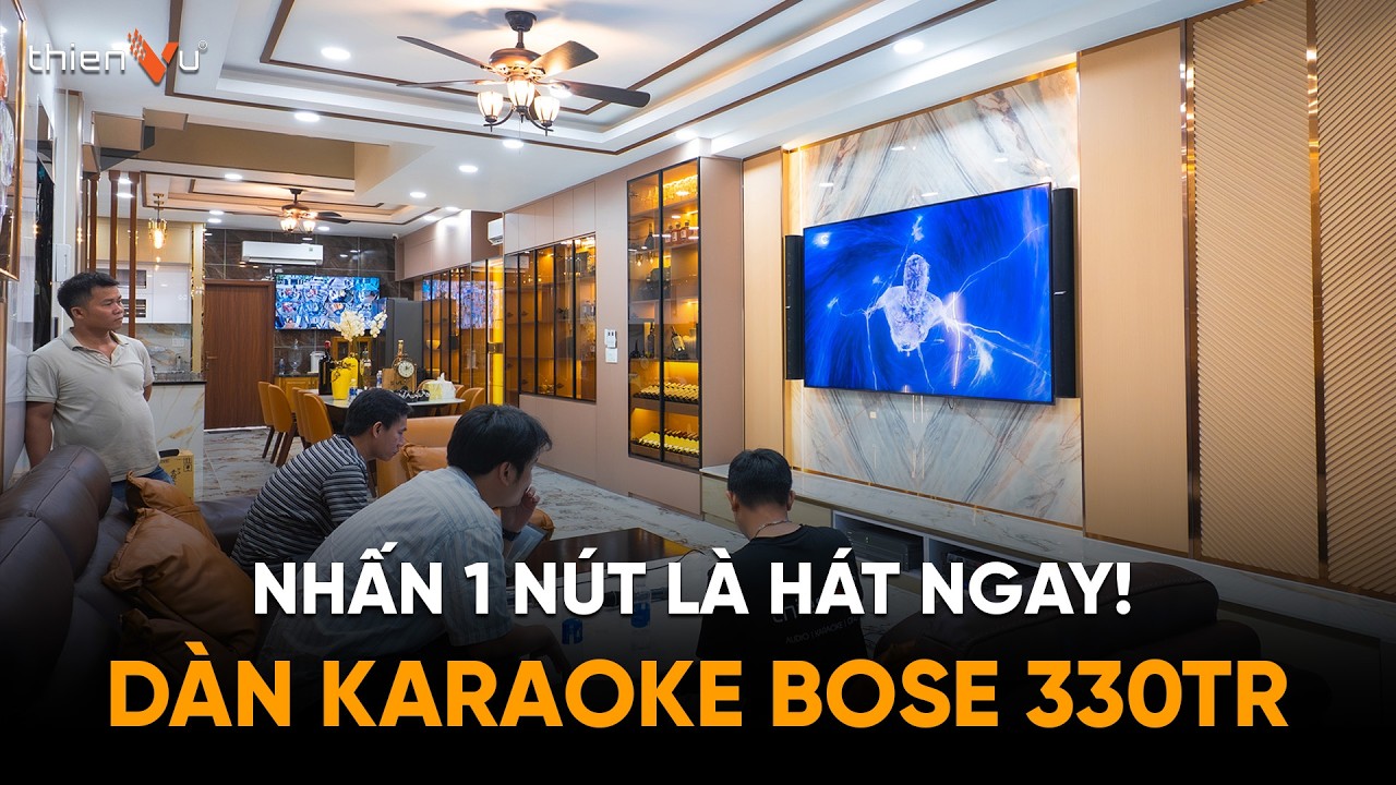 Bộ Dàn Karaoke Cao Cấp Bose Panaray MA12EX TVA552025 - Video 10