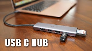 Powerful USB C HUB Dongle for Macbook Pro, Air (or Windows Laptops) by UGREEN