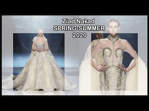 Ziad Nakad | SPRING SUMMER 2020 PARIS, HAUTE COUTURE, Wedding, Bridal, Party wear Gown Designs- FSHC
