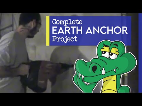 🐊 Earth Anchors - Full Installation + Explanation - Completed Job