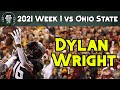 Minnesota WR Dylan Wright vs OSU 2021