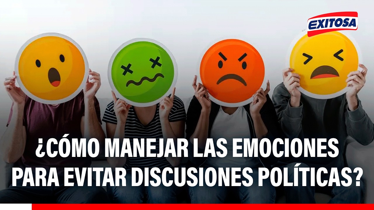 🔴🔵 ¿Cómo manejar las emociones para evitar discusiones políticas?