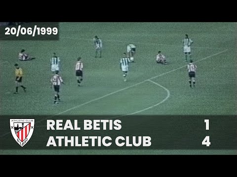 ⚽️ [Liga 98/99] J38 I Real Betis 1 - Athletic Club 4 I LABURPENA