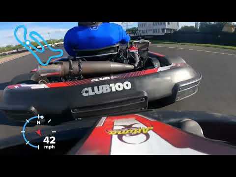 CLUB 100 Rye House HW/SHW B Final 2022 rd7 sprints @club100 #karting #ryehouse