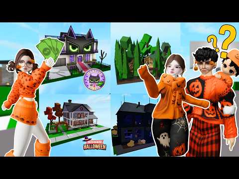 CARI RUMAH BUAT PESTA HALLOWEEN | 👻 BROOKHAVEN RP Roblox Indonesia