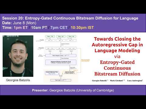 S20 | Closing the Autoregressive Gap with Continuous Bitstream Diffusion