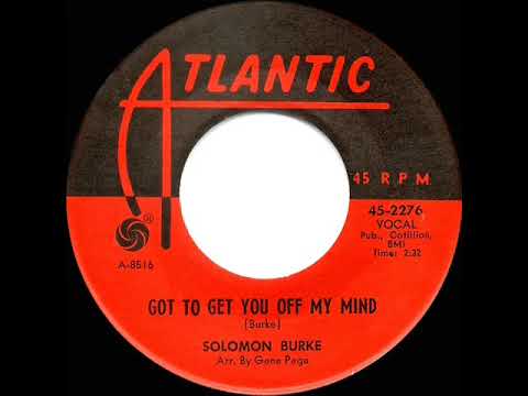1965 HITS ARCHIVE: Got To Get You Off My Mind - Solomon Burke (#1 R&B hit)