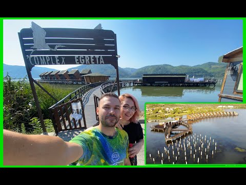 Ne-am cazat la Complexul EGRETA, prima statiune lacustră din Romania.