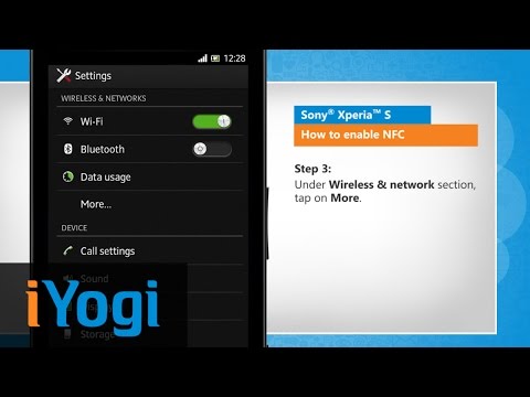 How to enable NFC in Sony® Xperia™ S :Tutorial